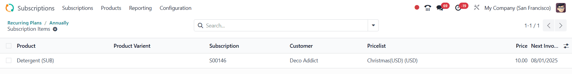 How to Manage Recurring plans for Odoo 18 Subscription-cybrosys