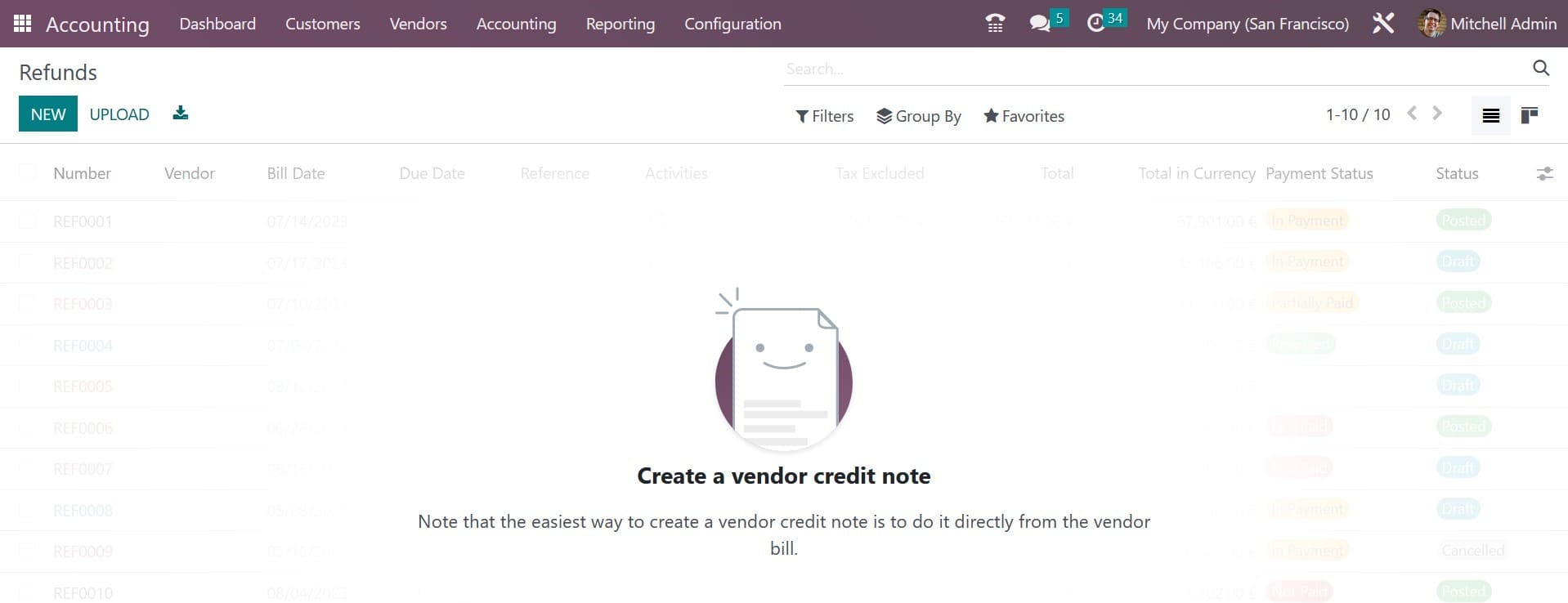 How to Manage Refunds in Odoo 16 Accounting-cybrosys