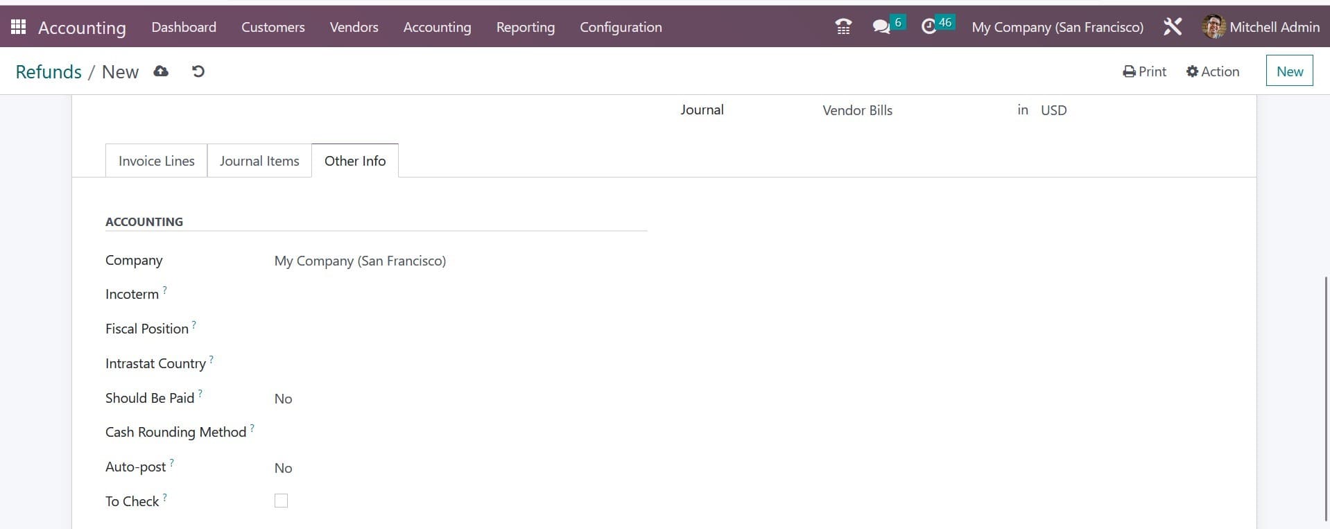 How to Manage Refunds in Odoo 16 Accounting-cybrosys