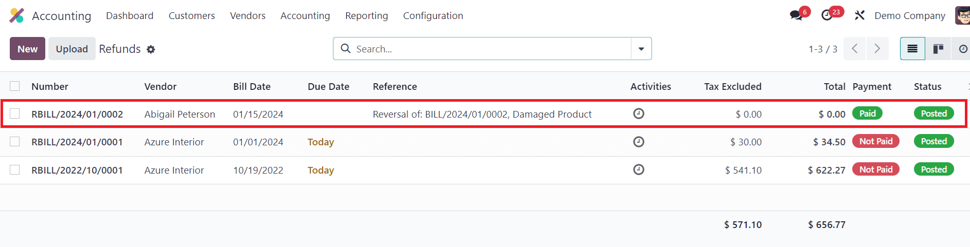 How to Manage Refunds With Odoo 17 Accounting-cybrosys