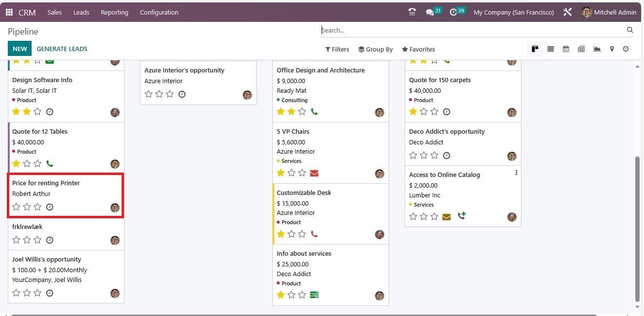 How to Manage Rental Inquiries in Odoo 16 CRM-cybrosys