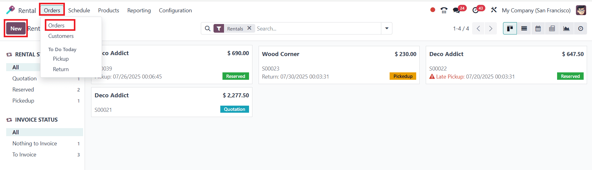How to Manage Rental Transfers in Odoo 18-cybrosys
