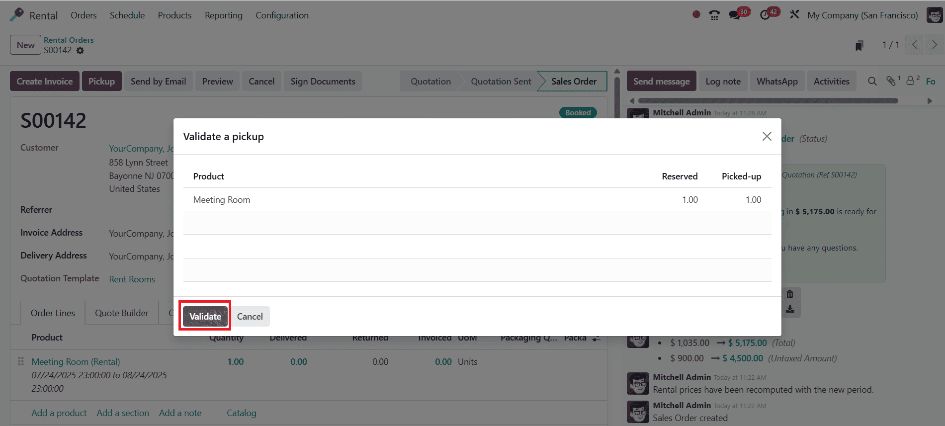 How to Manage Rental Transfers in Odoo 18-cybrosys