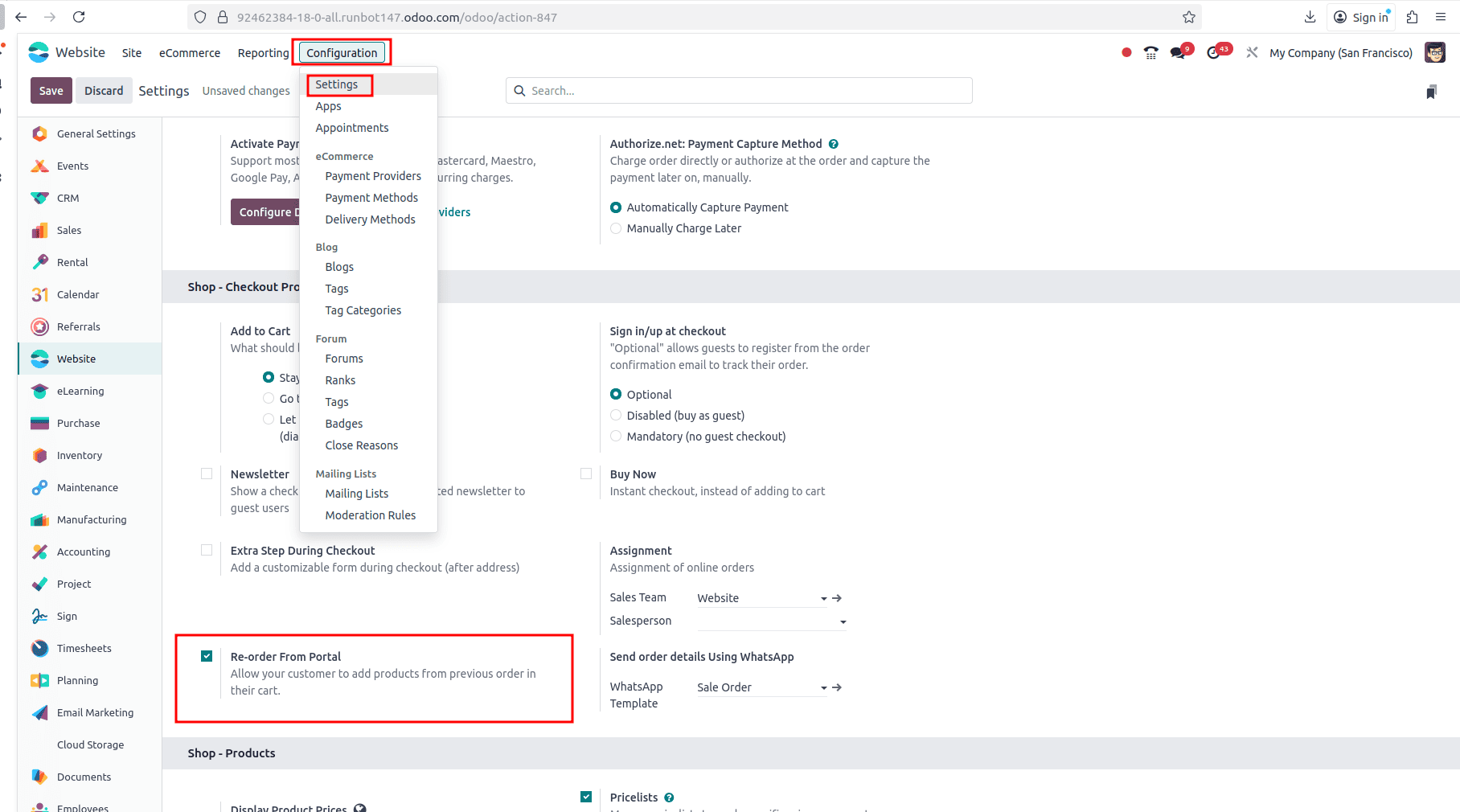 How to Manage Repeat Orders in the Odoo 18 Customer Portal-cybrosys