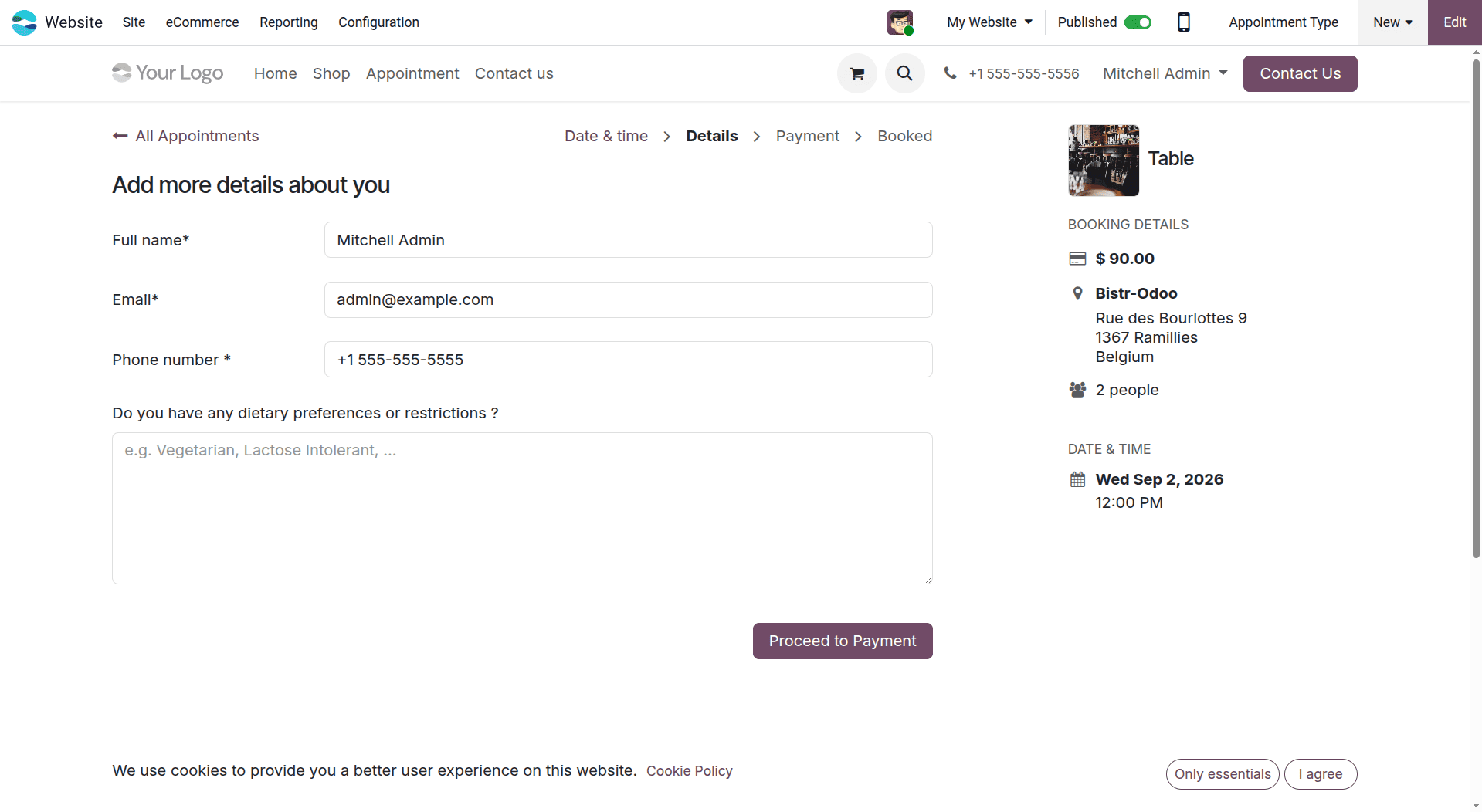 How to Manage Restaurant Reservations Efficiently with Odoo 19-cybrosys