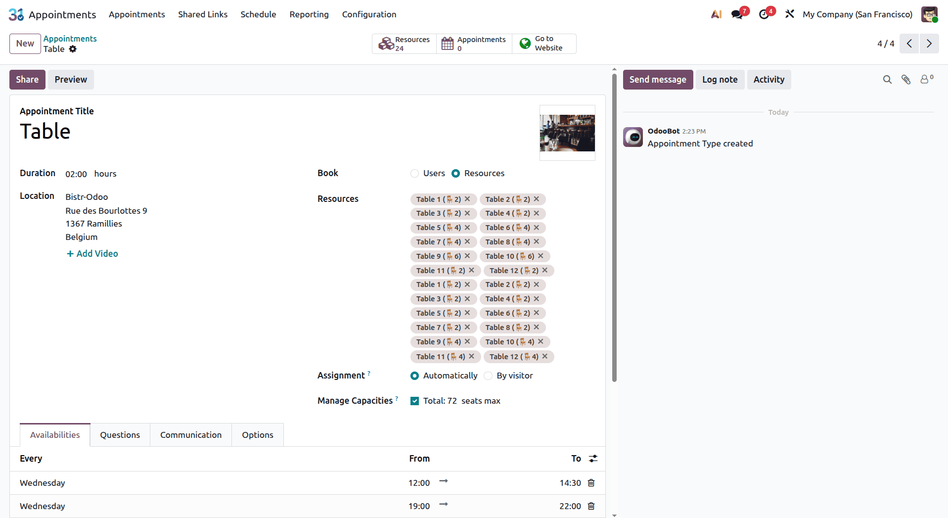 How to Manage Restaurant Reservations Efficiently with Odoo 19-cybrosys