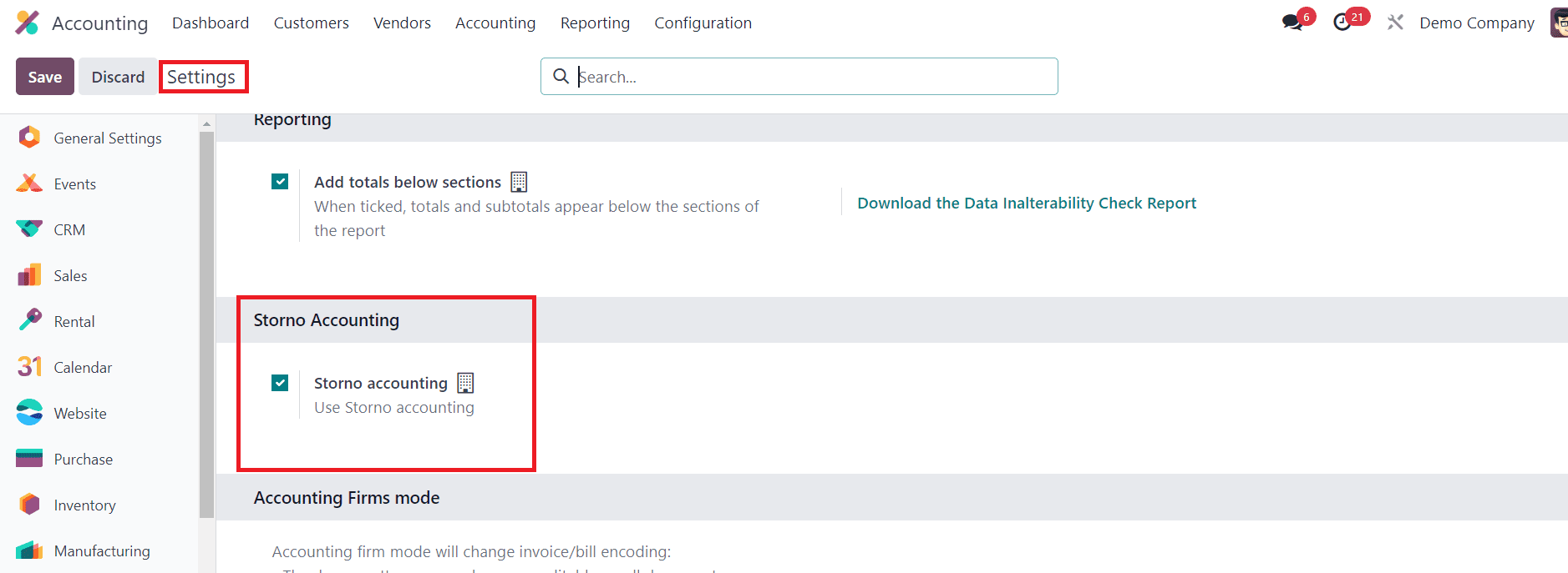 How to Manage Reversal of the Journal Entries in Odoo 17 Storno Accounting-cybrosys