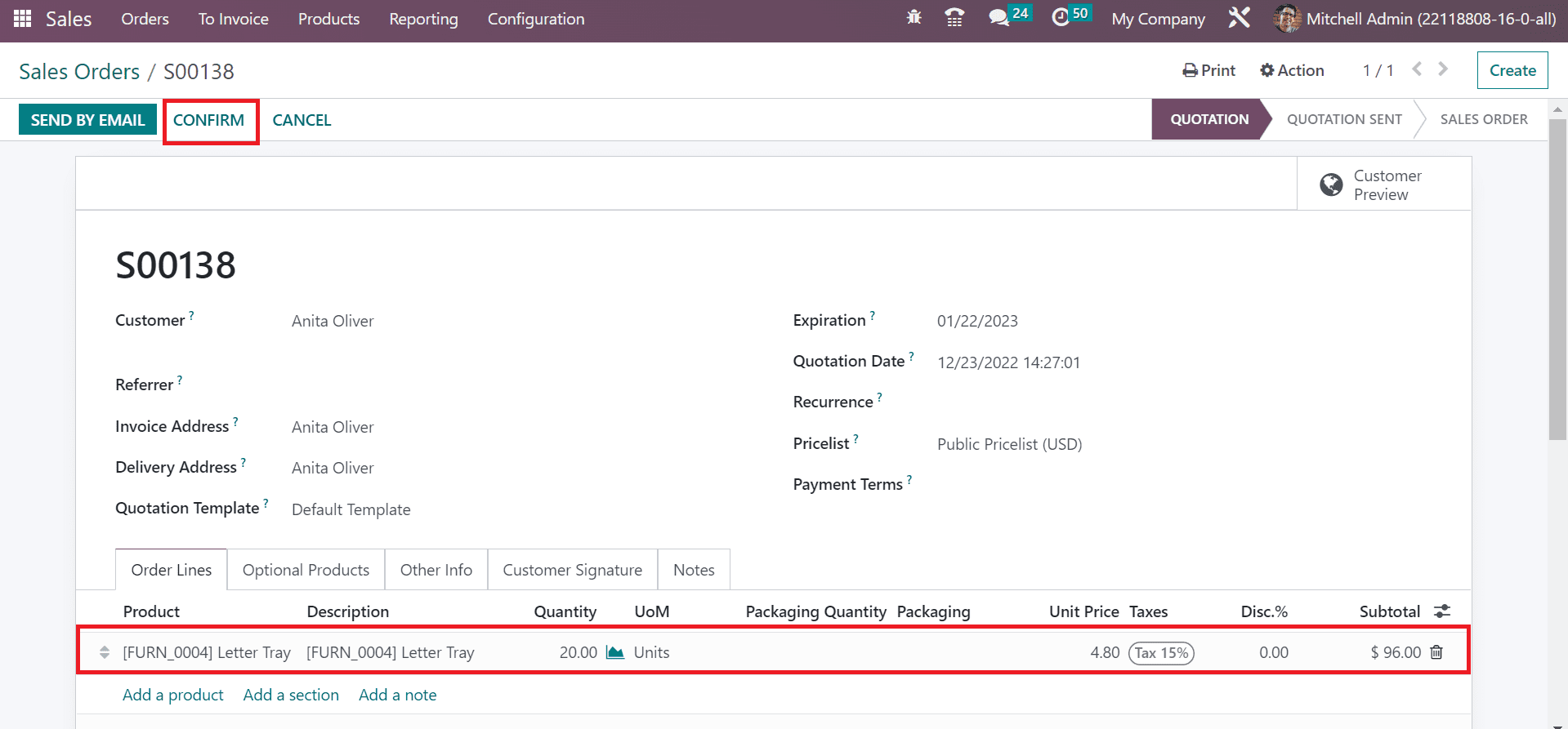 How to Manage Sales Return for an Order Using Odoo 16 Sales App