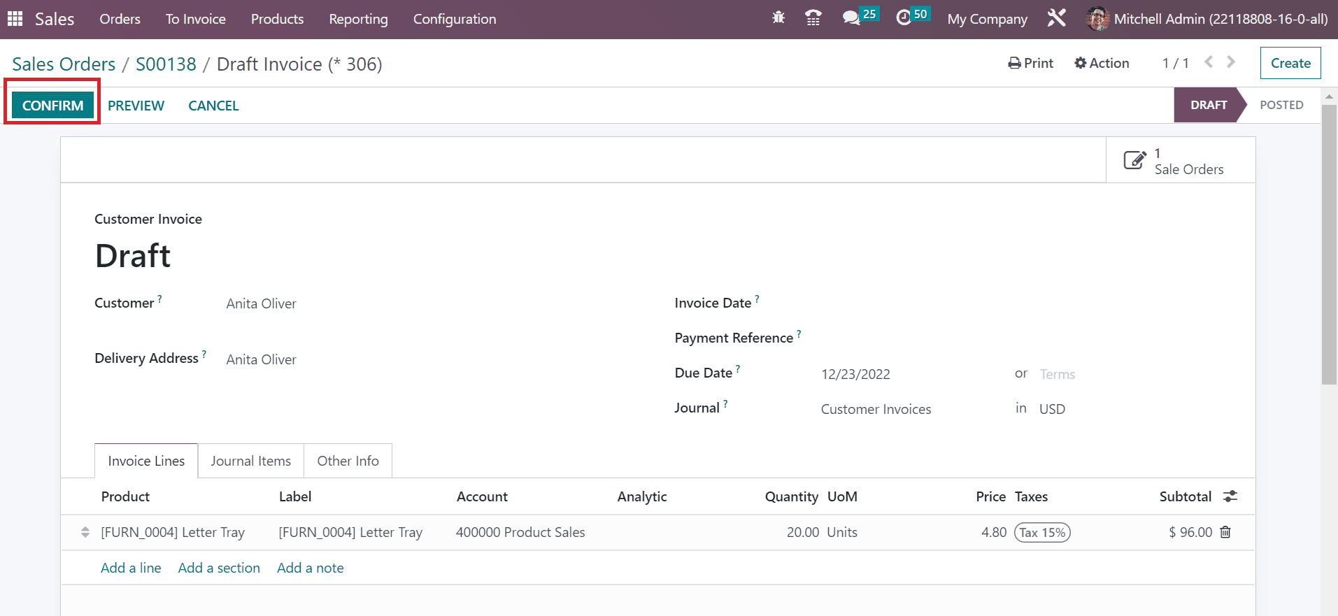 How to Manage Sales Return for an Order Using Odoo 16 Sales App