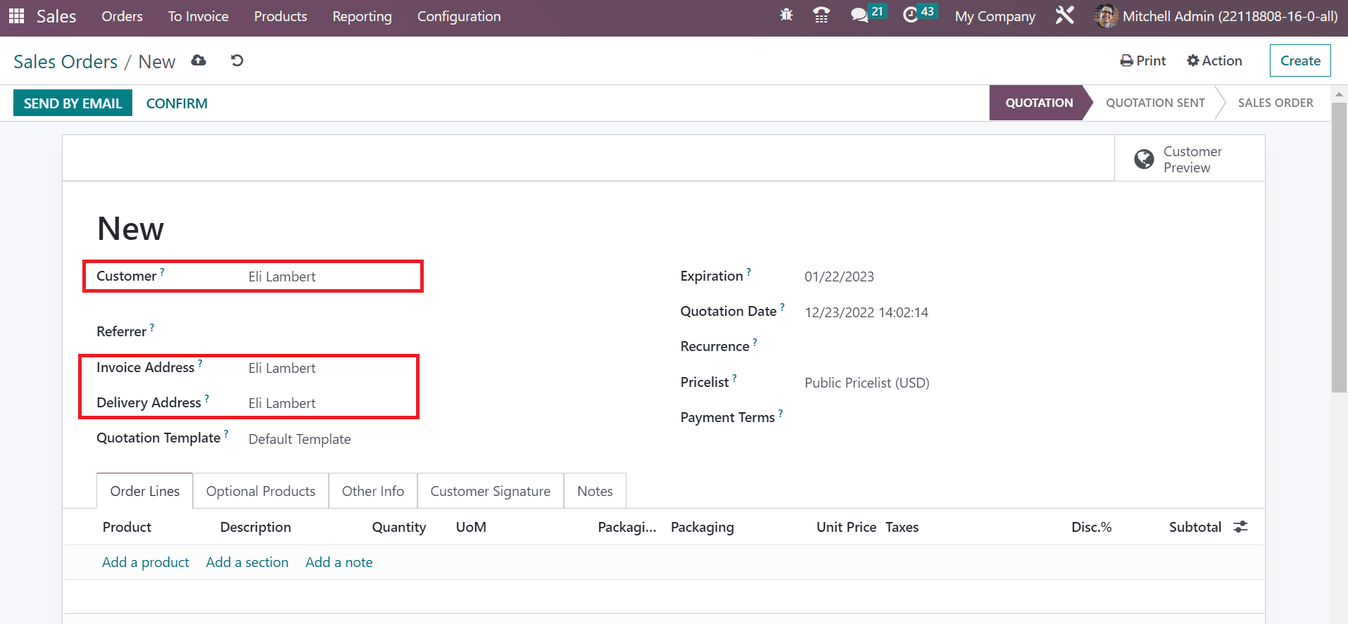 How to Manage Sales Return for an Order Using Odoo 16 Sales App