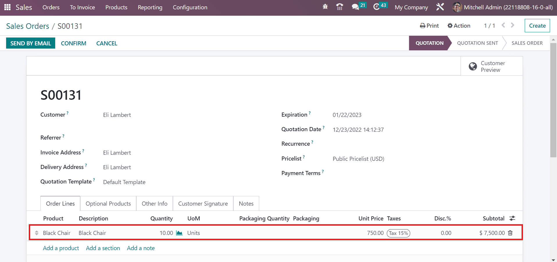 How to Manage Sales Return for an Order Using Odoo 16 Sales App