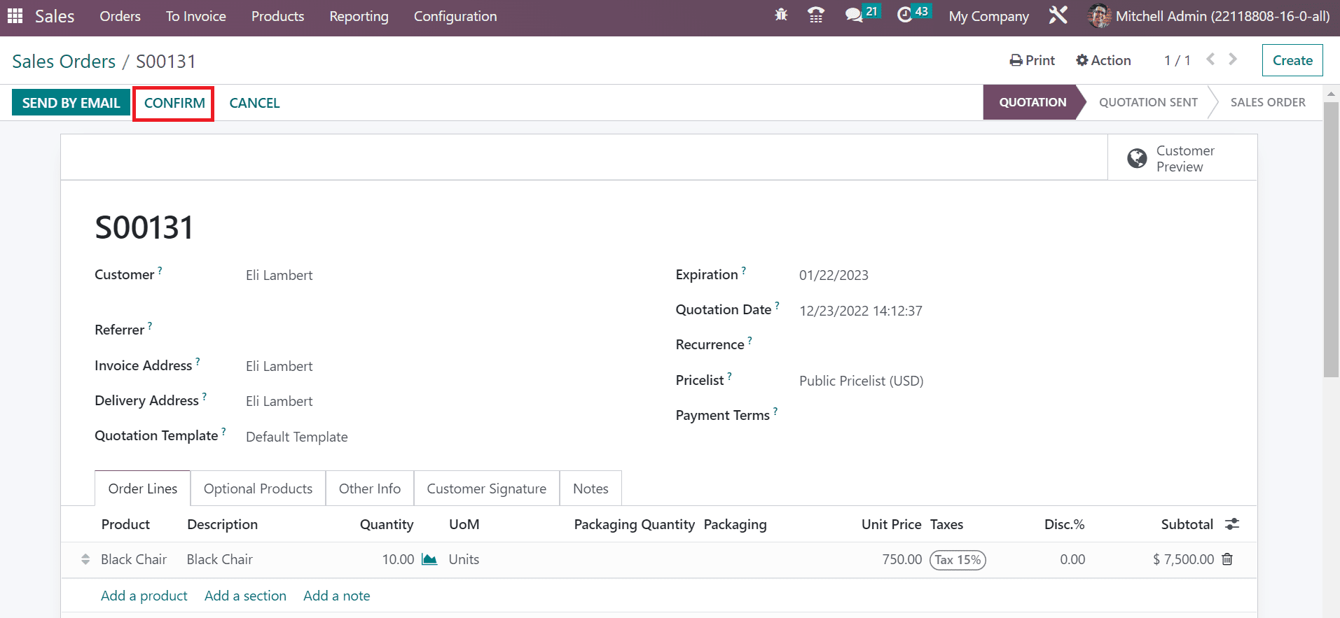 How to Manage Sales Return for an Order Using Odoo 16 Sales App