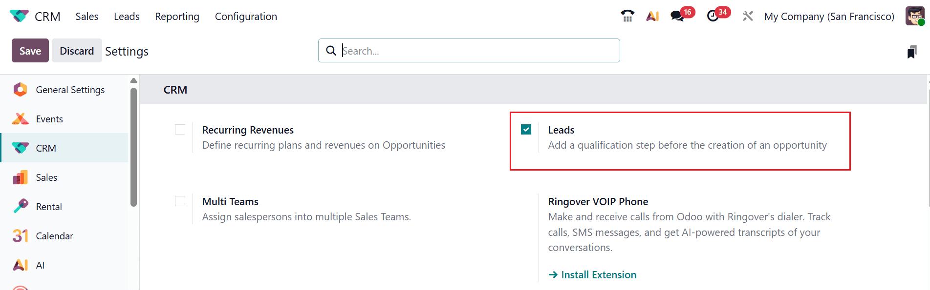 How to Manage Sales Visits Linked to Leads in Odoo 19-cybrosys