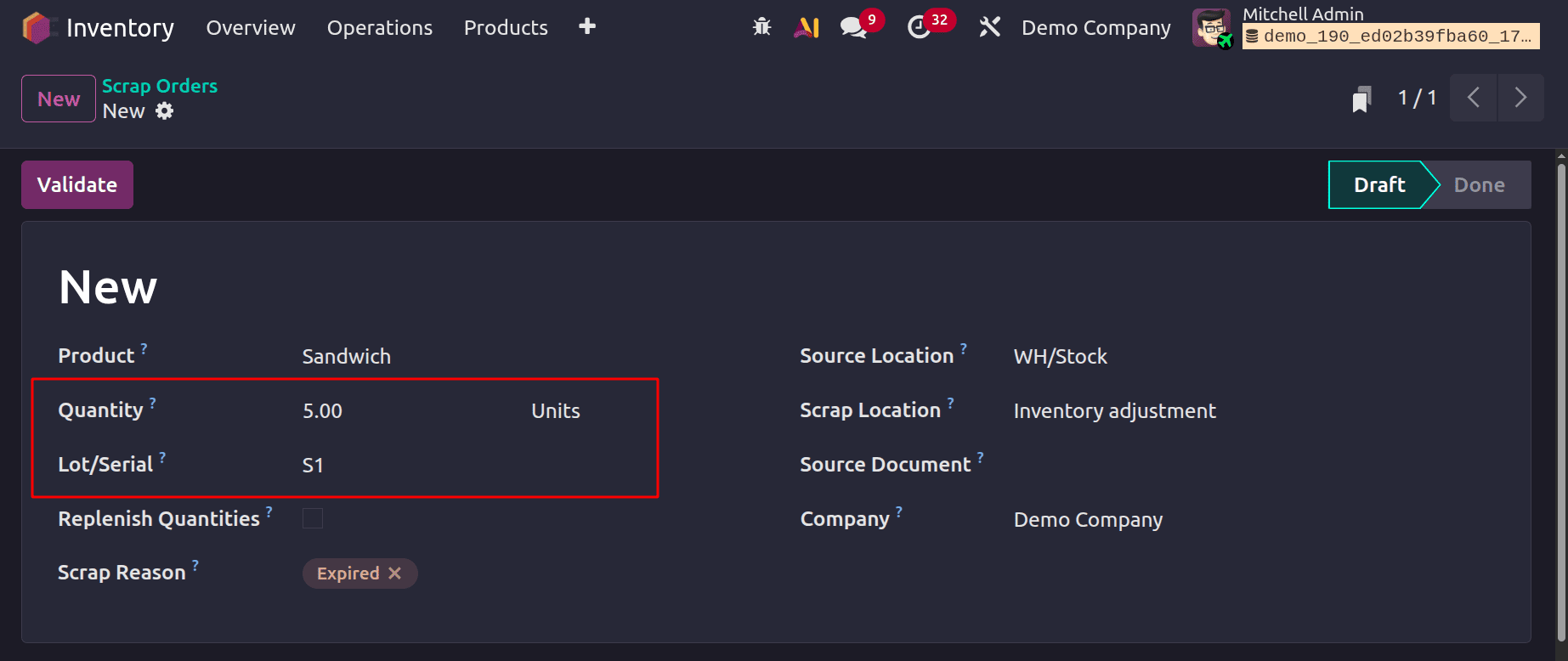 How to Manage Scrap and Product Movements in Odoo 19-cybrosys