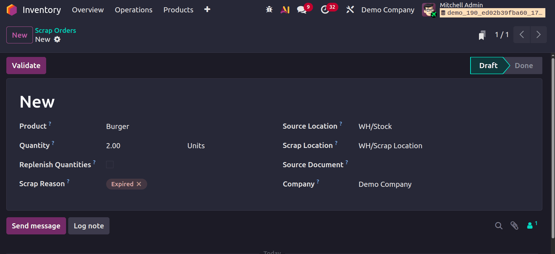 How to Manage Scrap and Product Movements in Odoo 19-cybrosys