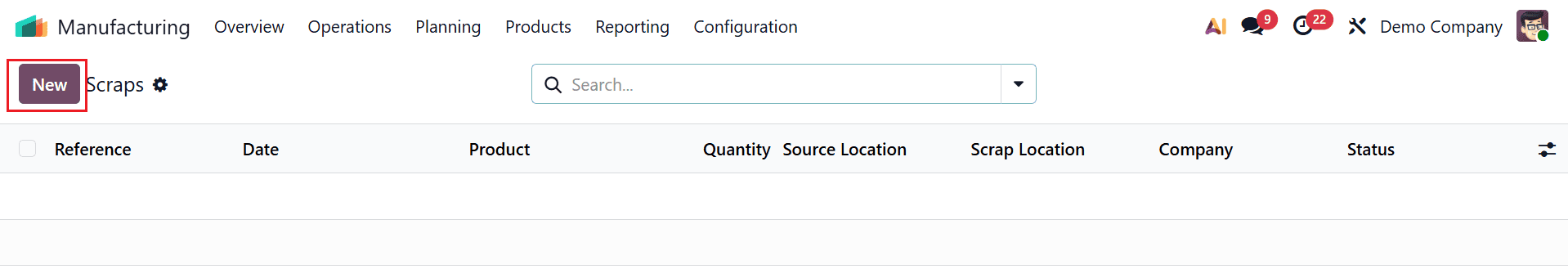 How to Manage Scrap in Odoo 19 Manufacturing-cybrosys