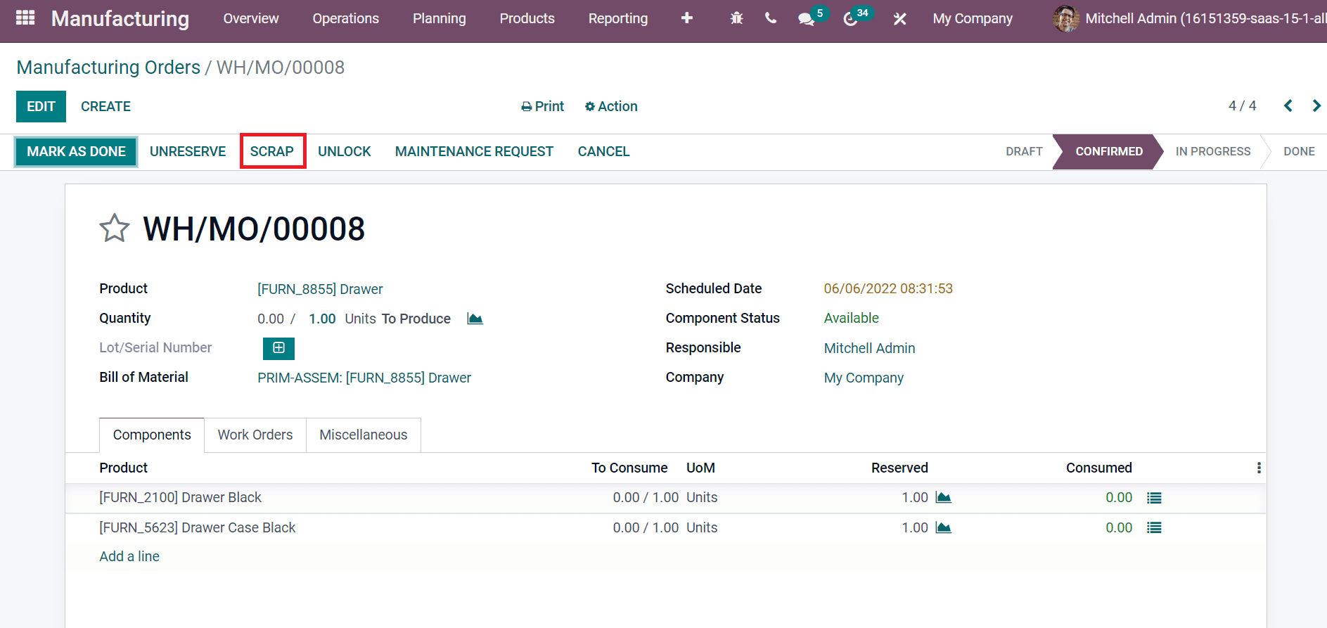 how-to-manage-scrap-orders-using-odoo-15-manufacturing-cybrosys