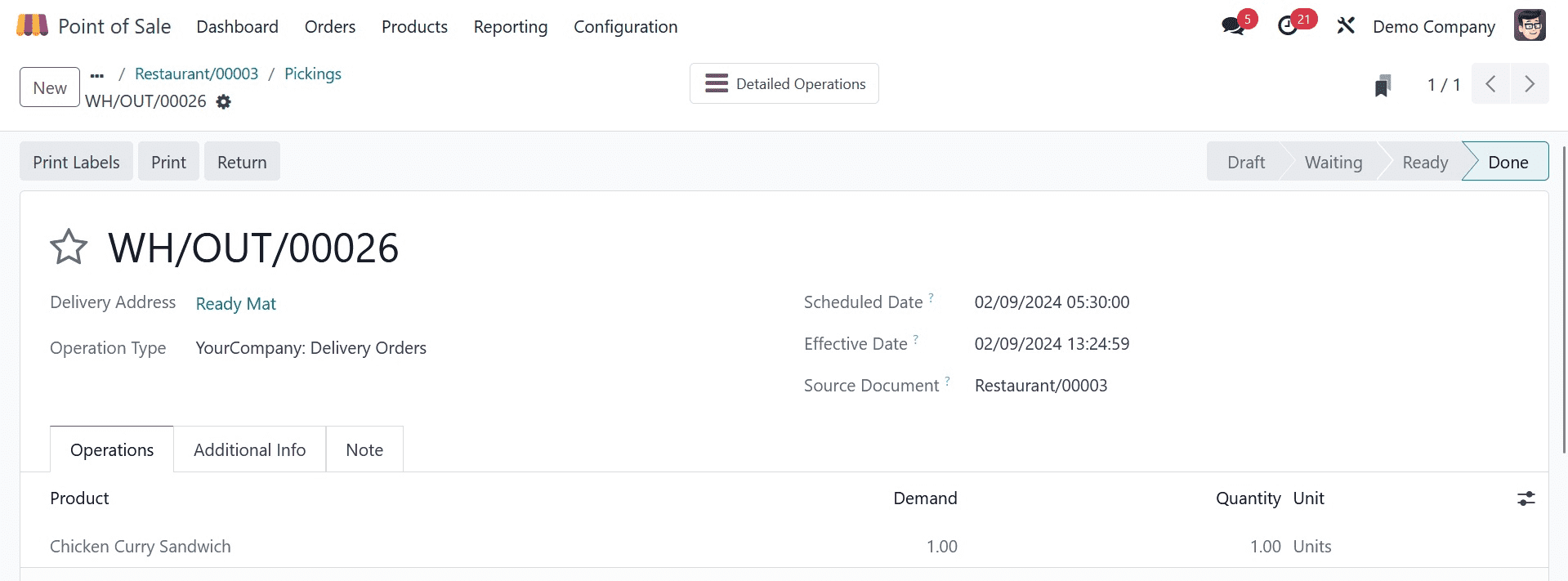 How to Manage Ship Later for Sold Products in Odoo 17 POS-cybrosys