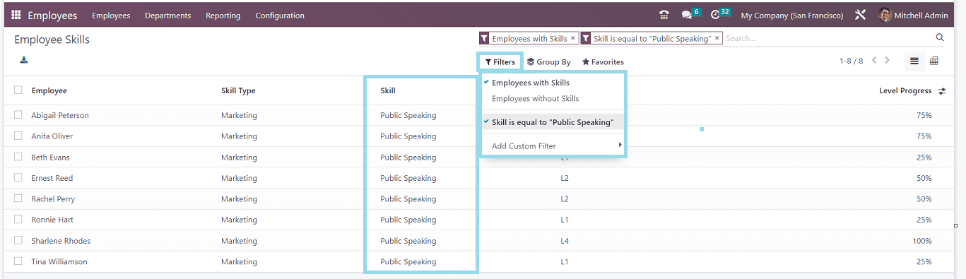 How to Manage Skills and Resumes in Odoo 16 Employees Appcybrosys