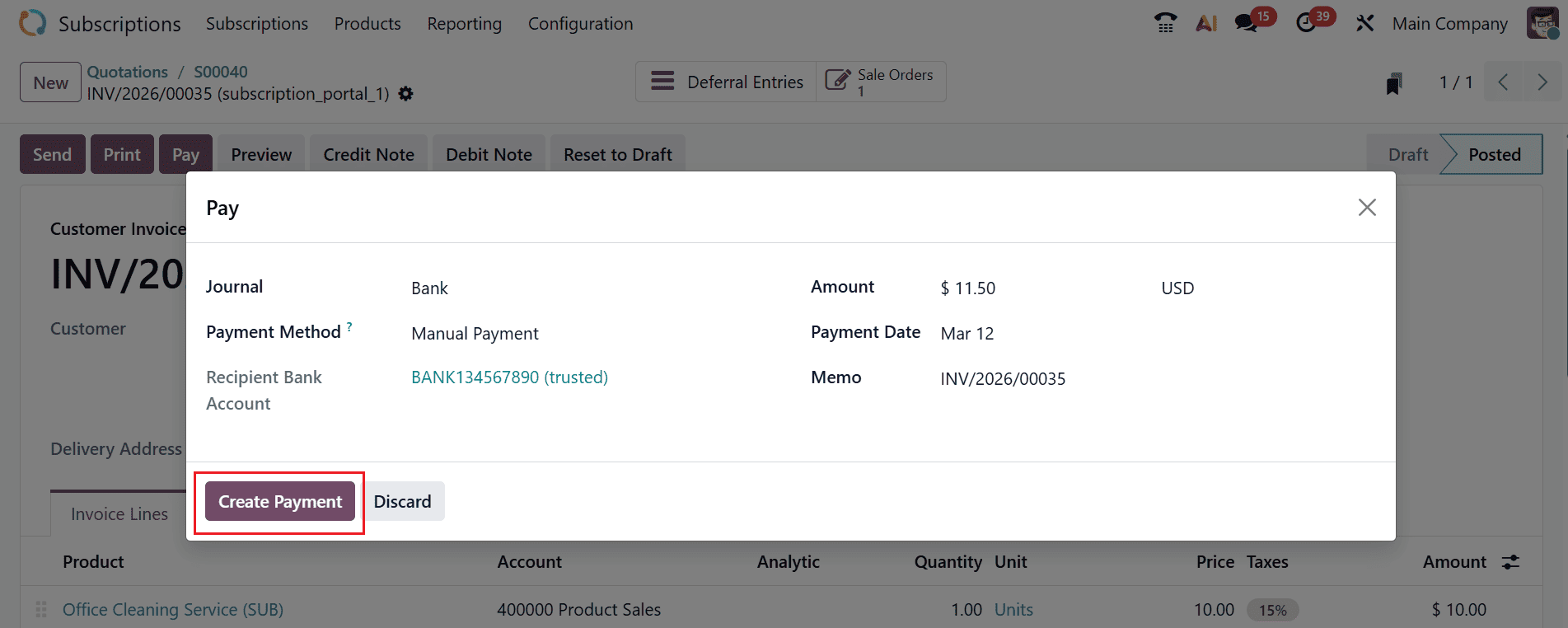 How to manage Subscription Renewals in Odoo 19-cybrosys