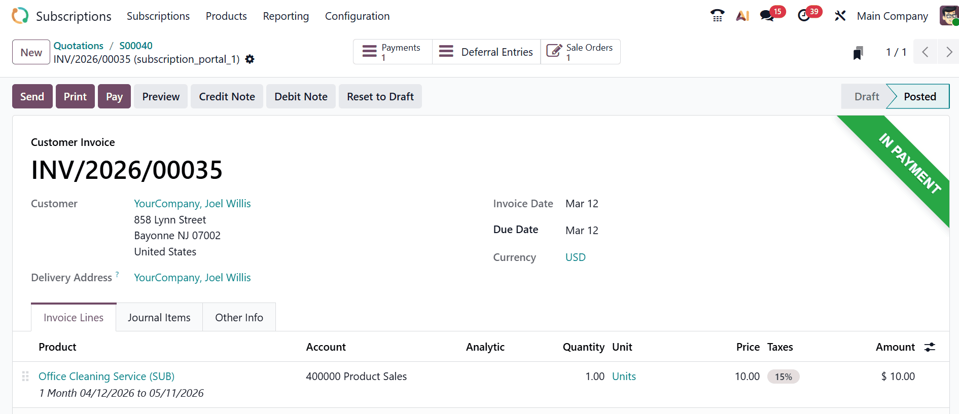How to manage Subscription Renewals in Odoo 19-cybrosys