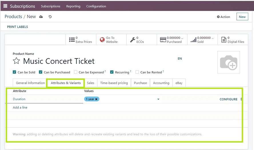 How to Manage Subscriptions Products & Subscription Plans in Odoo 16-cybrosys