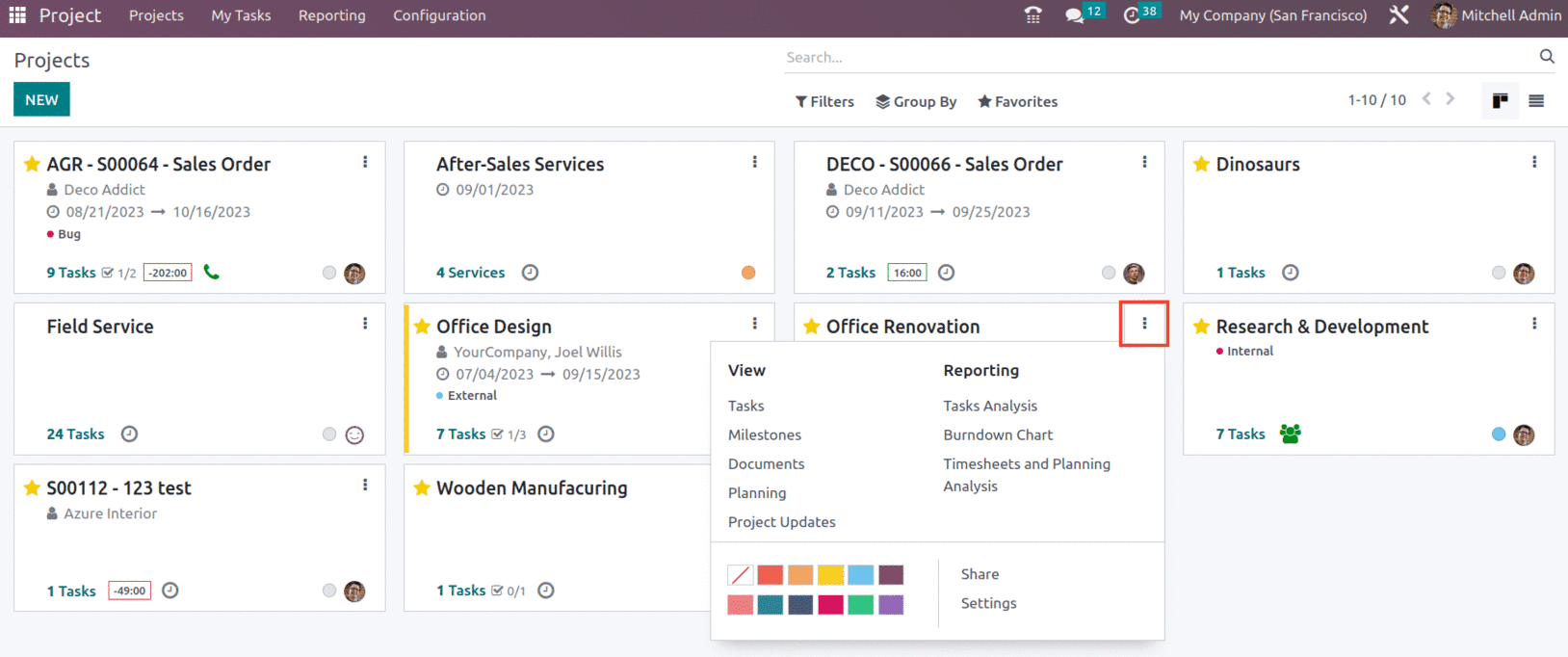 How to Manage Task Recurrence With Odoo 16 Project App-cybrosys