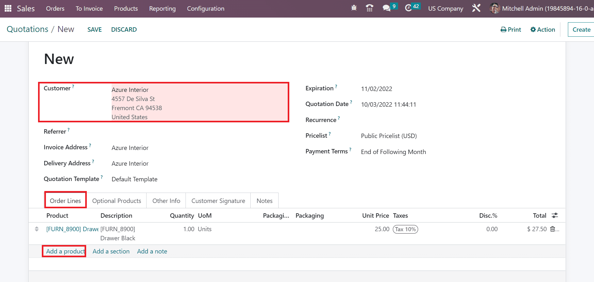 How to Manage Tax Excluded & Tax Included in Odoo 16 Accounting?-cybrosys