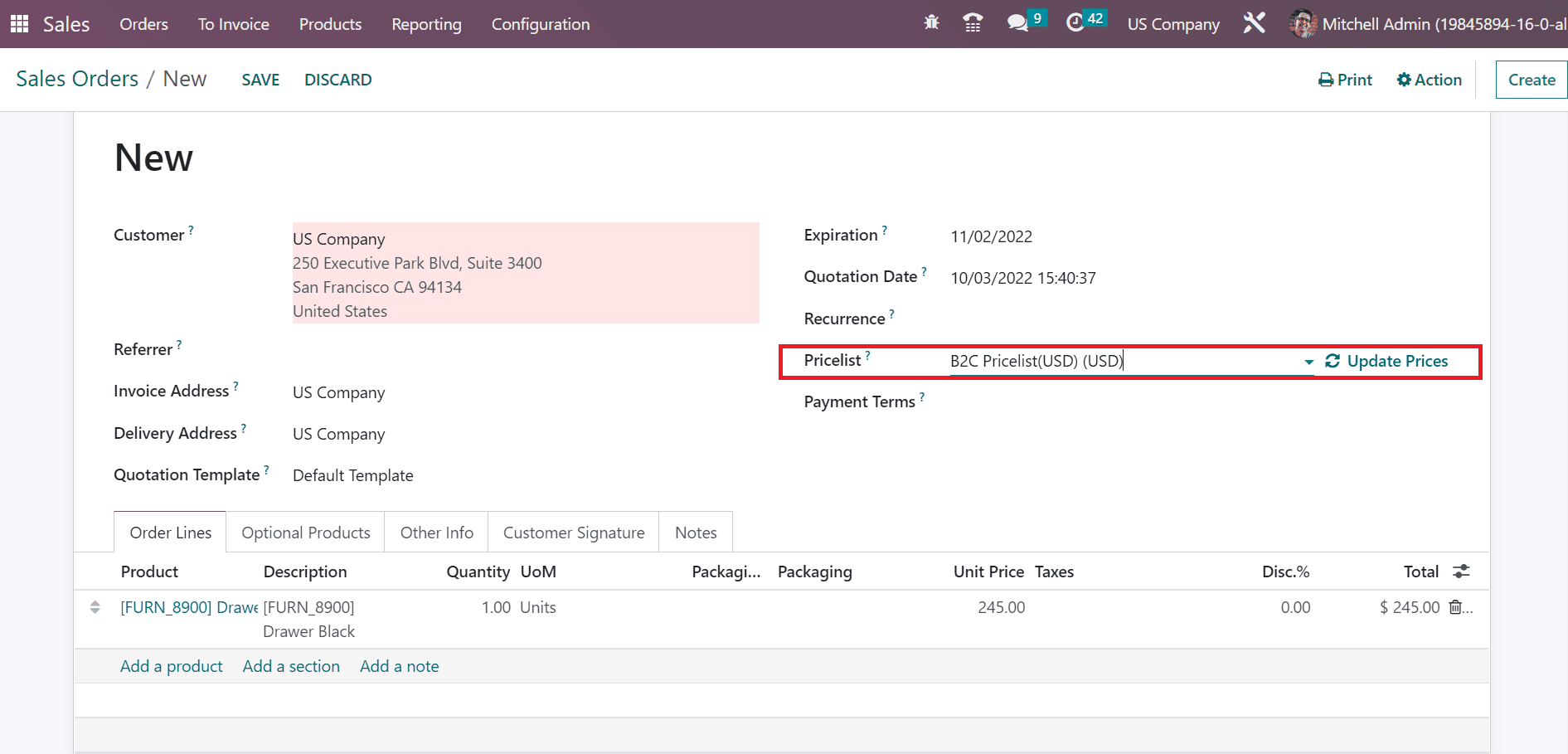 How to Manage Tax Excluded & Tax Included in Odoo 16 Accounting?-cybrosys