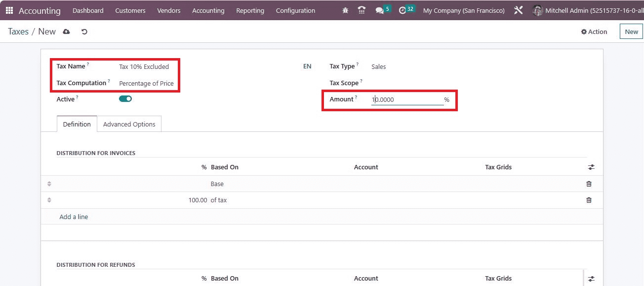 How to Manage Tax Excluded & Tax Included in Odoo 16 Accounting?-cybrosys