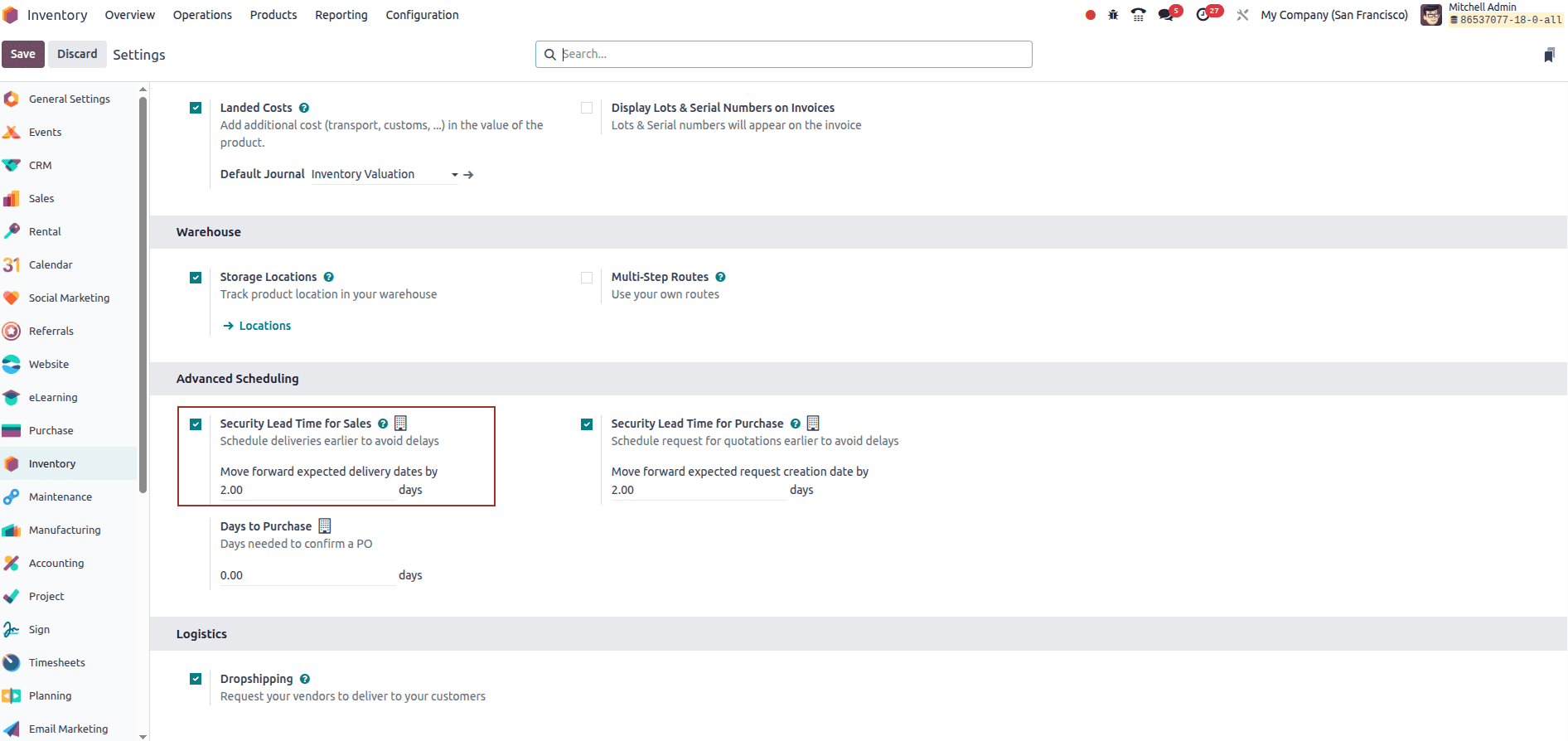 How to Manage the Delivery Lead Time in Odoo 18-cybrosys