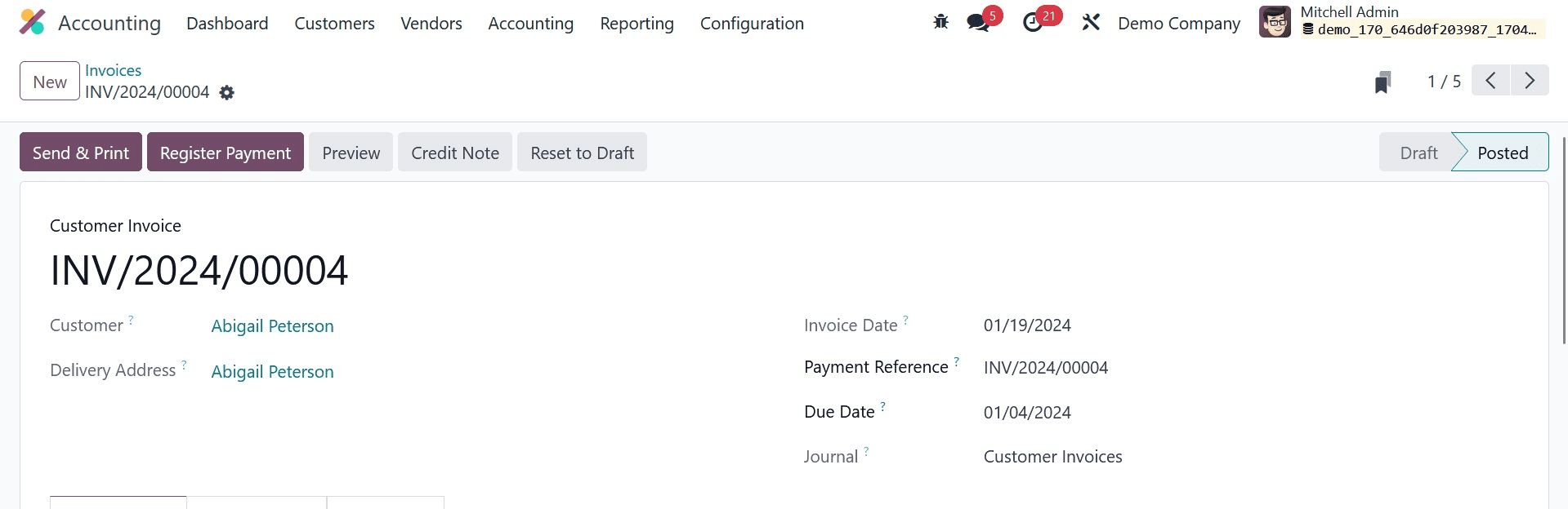 How to Manage the Payment of Bills Using European SEPA in Odoo 17 Accounting-cybrosys