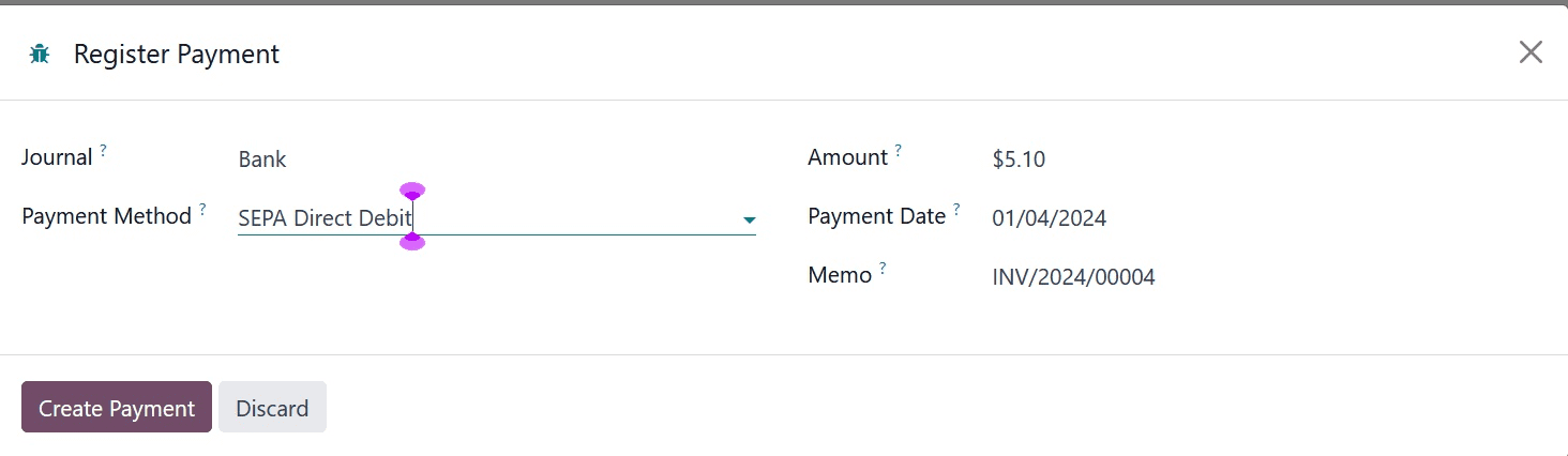 How to Manage the Payment of Bills Using European SEPA in Odoo 17 Accounting-cybrosys