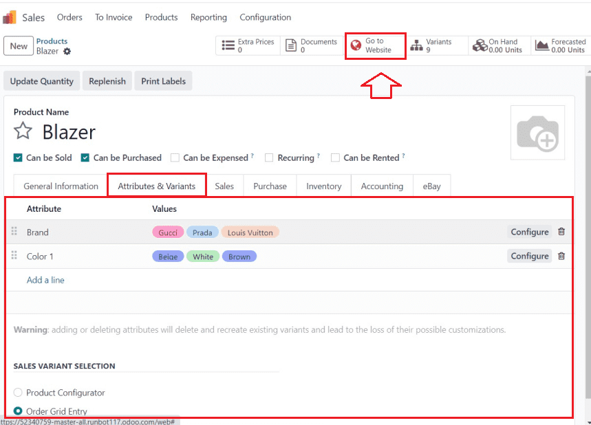 How to Manage the Product Variants Using the Odoo 17 Sales App-cybrosys