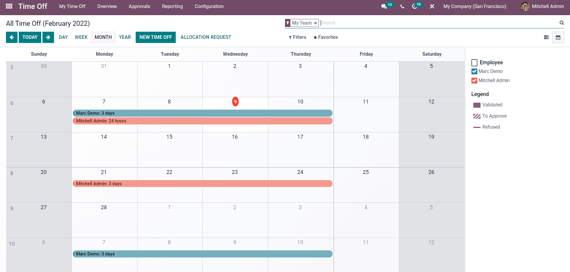 how-to-manage-time-off-or-leave-with-the-odoo-15-time-off-module-cybrosys