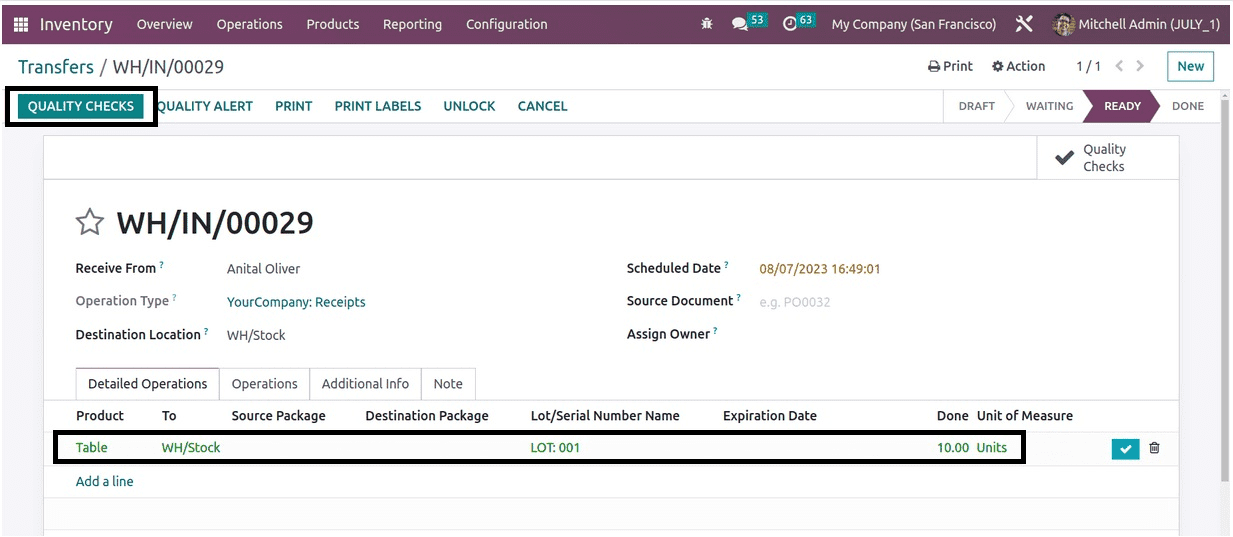 How to Manage Types of Quality Checks in Odoo 17 Quality App-cybrosys