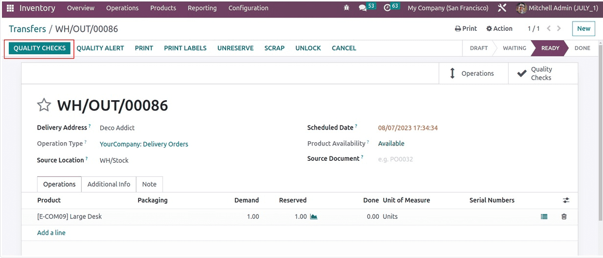 How to Manage Types of Quality Checks in Odoo 17 Quality App-cybrosys