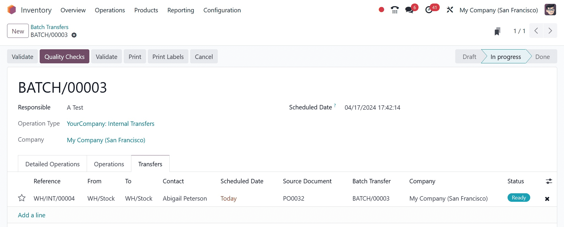 How to Manage Types of Quality Checks in Odoo 17 Quality App-cybrosys