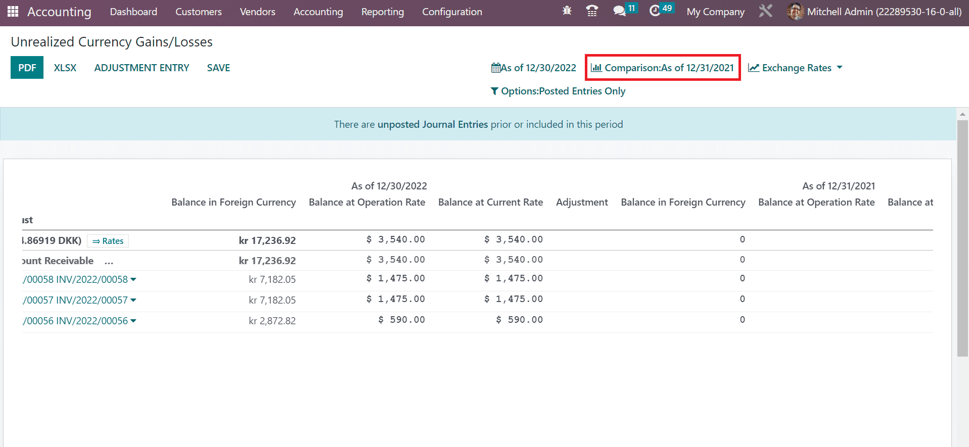 How to Manage Unrealized Currency Gain/Losses in Odoo 16 Accounting-cybrosys