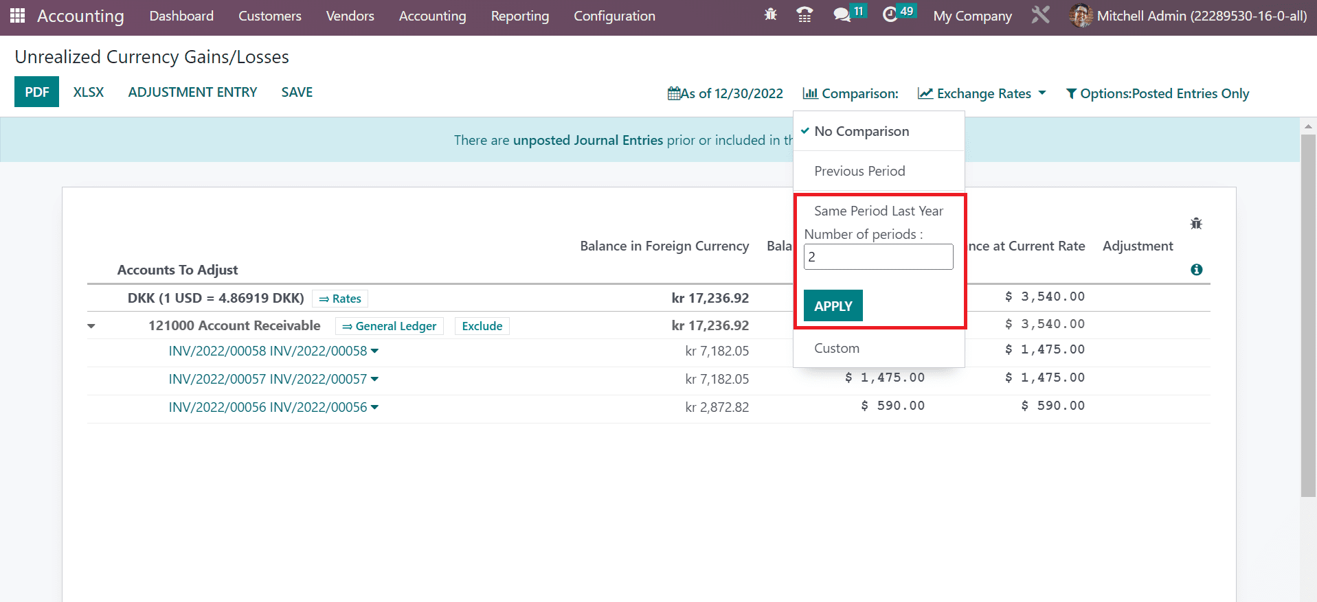 How to Manage Unrealized Currency Gain/Losses in Odoo 16 Accounting-cybrosys