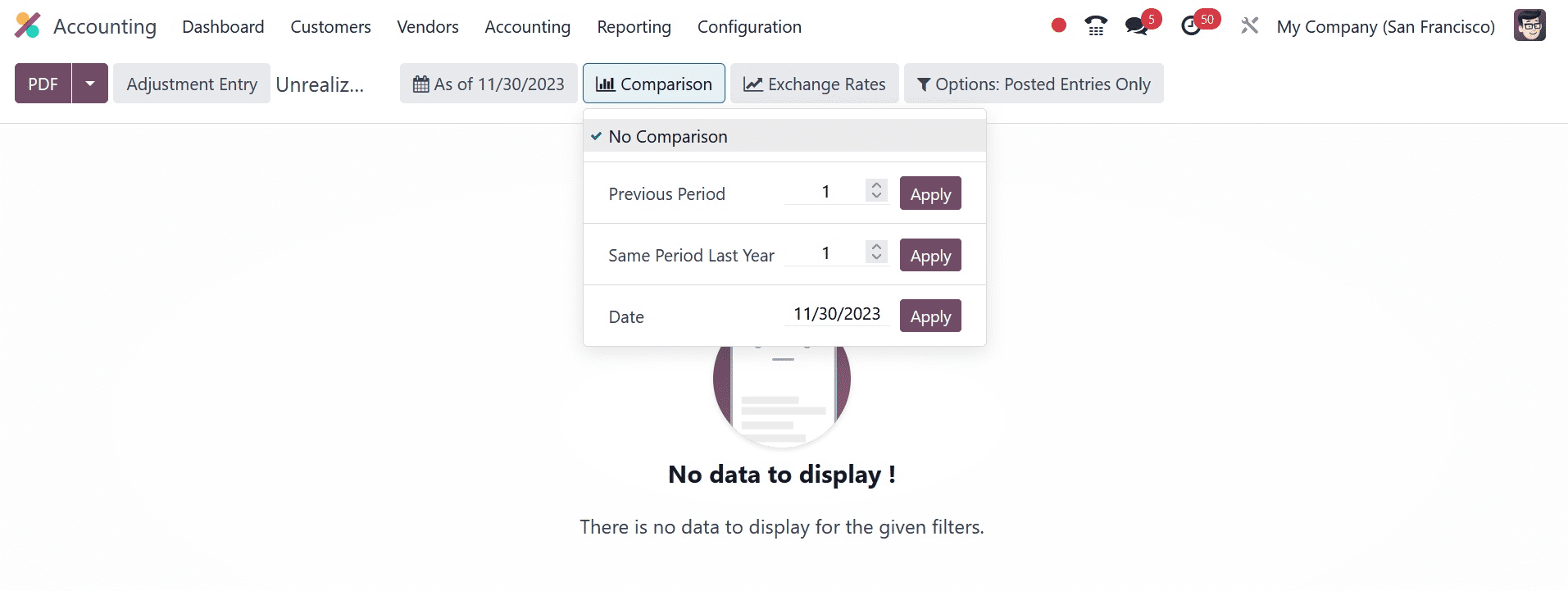 How to Manage Unrealized Loss or Gain in Odoo 17 Accounting-cybrosys