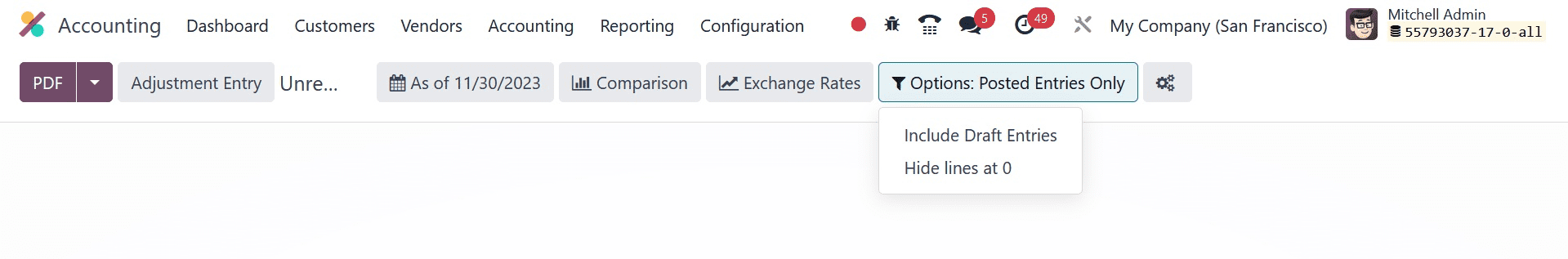 How to Manage Unrealized Loss or Gain in Odoo 17 Accounting-cybrosys