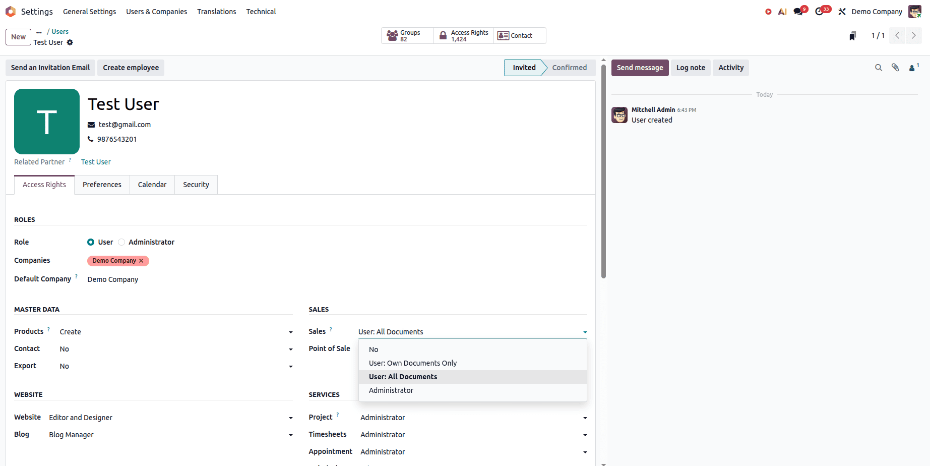 How to Manage User Access and Permissions in Odoo 19-cybrosys