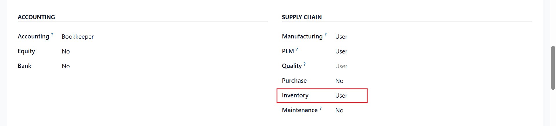 How to Manage User Access Rights in Odoo 19 Inventory Module-cybrosys