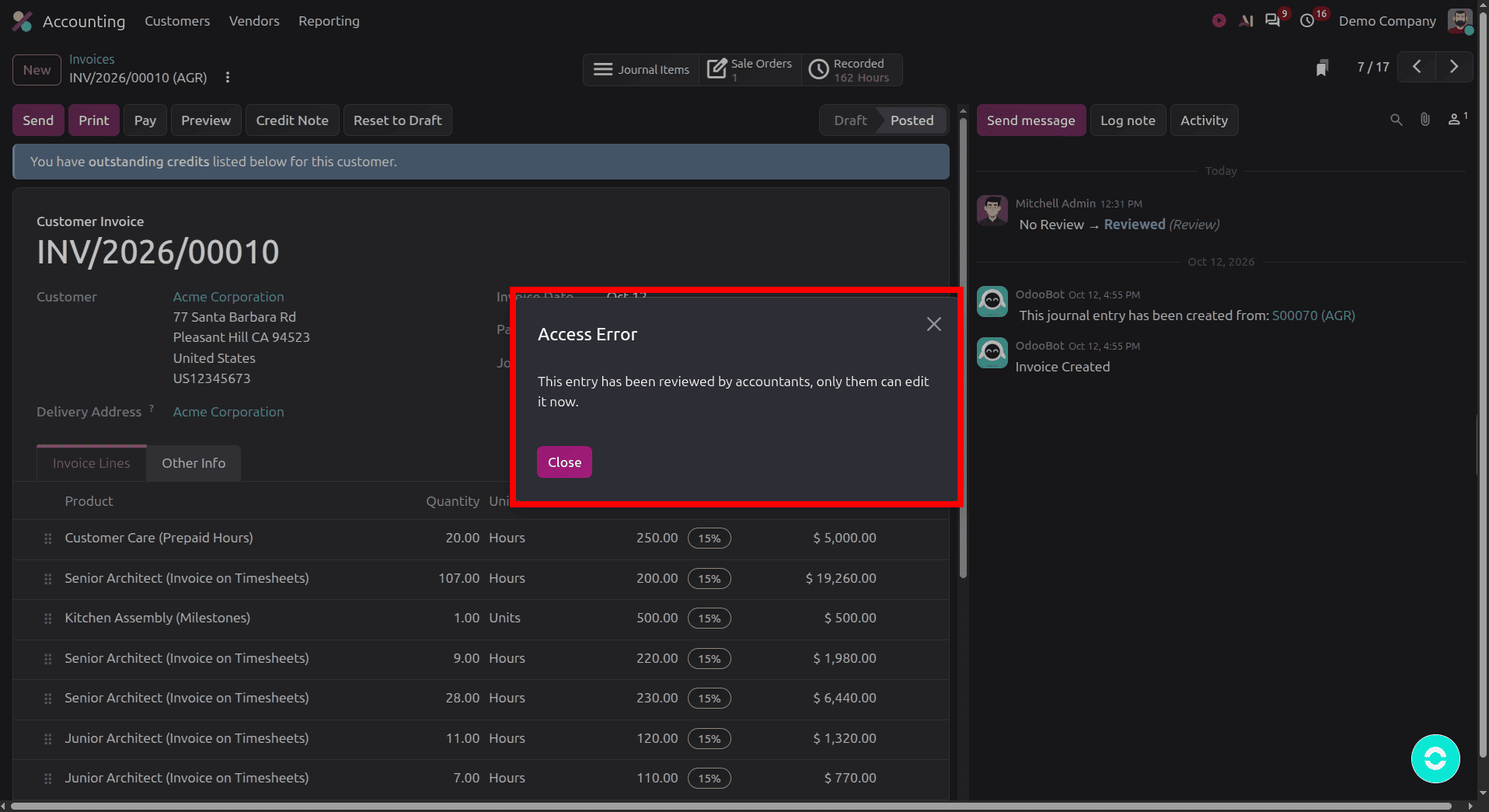 How to Manage User Roles and Permissions in Odoo 20 Accounting-cybrosys