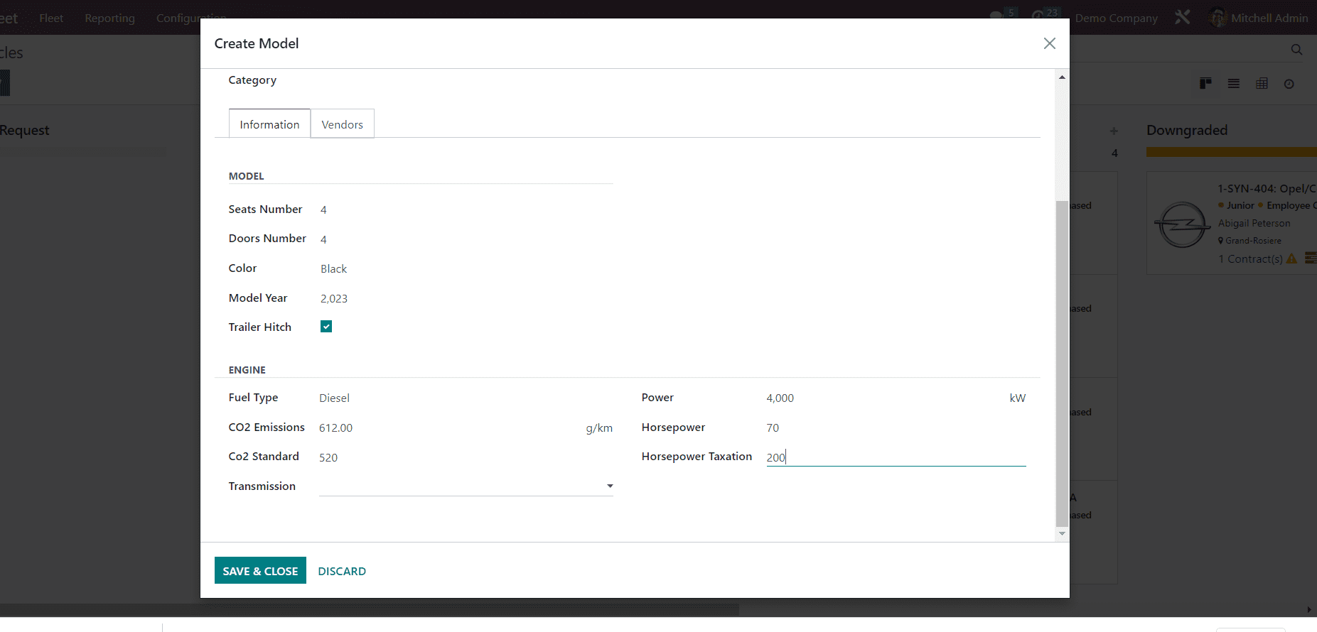 How to Manage Vehicles Using the Odoo 16 Fleet Management App-cybrosys