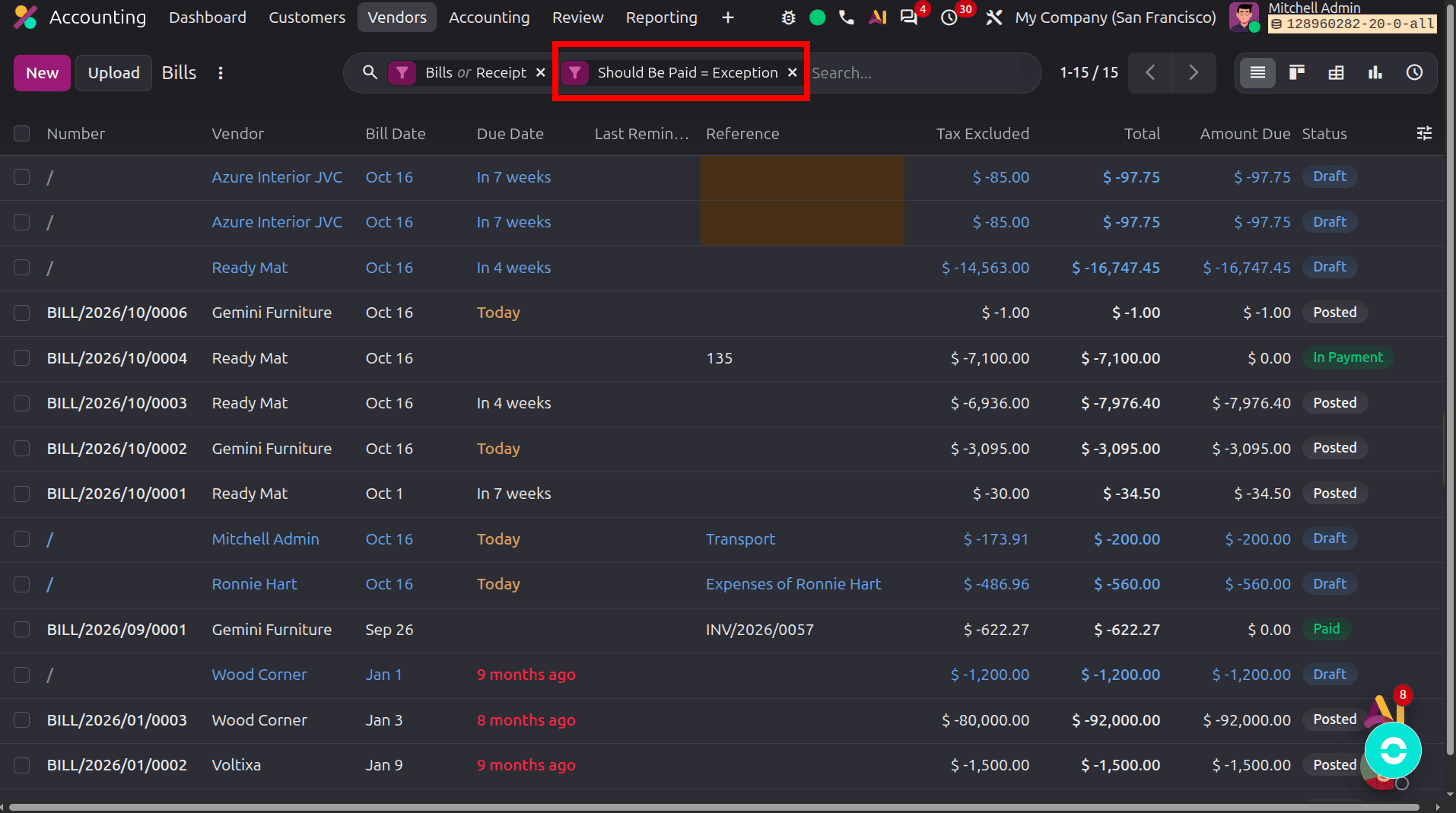 How to Manage Vendor Bills Using 3-Way Matching (Release to Pay) in Odoo 20-cybrosys