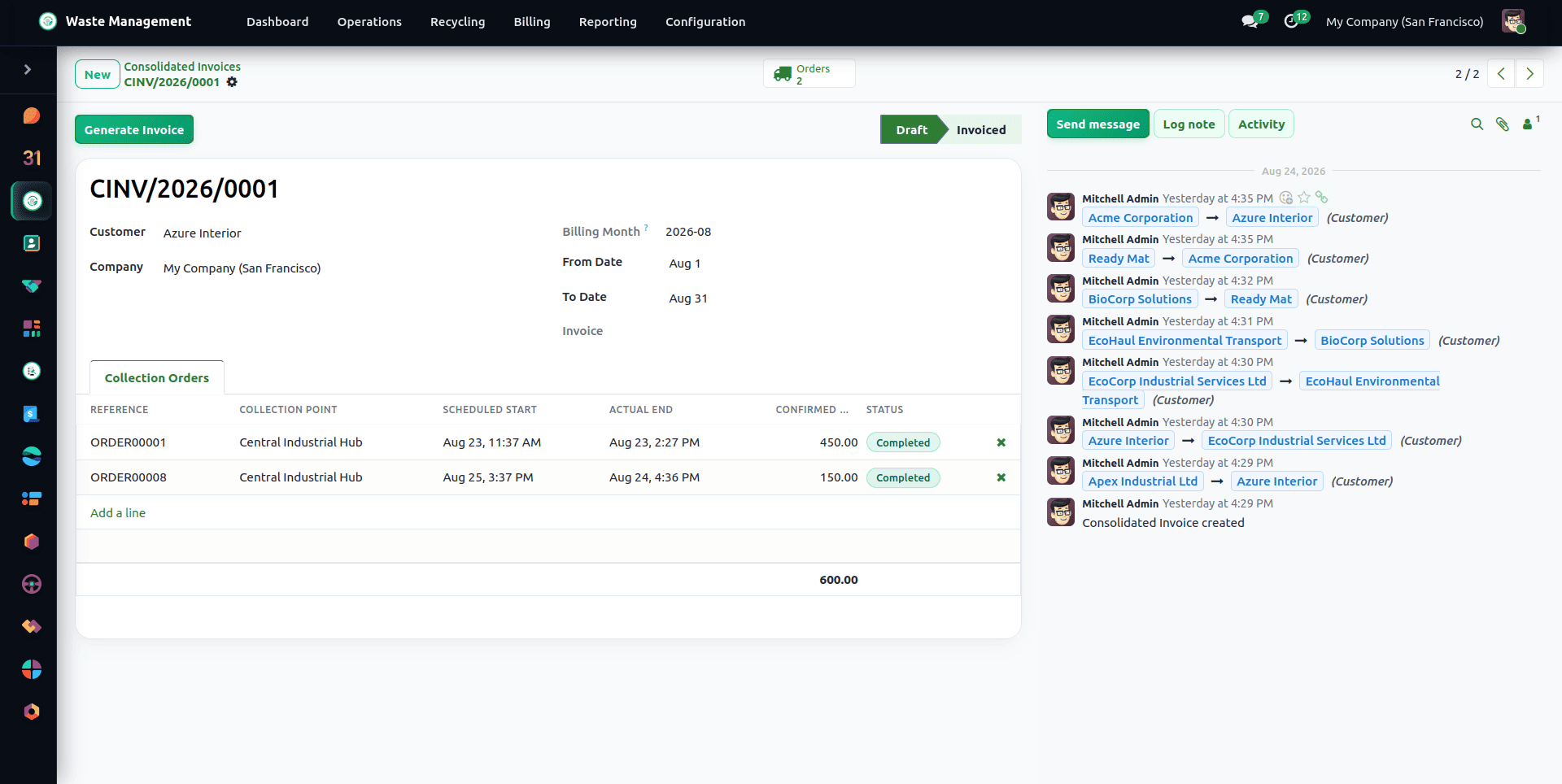 How to Manage Waste Efficiently in Odoo 19 with Waste Management ERP-cybrosys