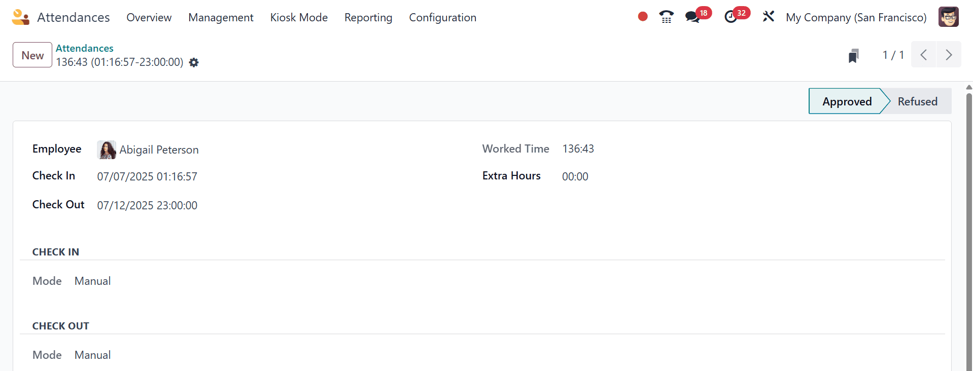 How to Manage Work Entries in Odoo 18-cybrosys