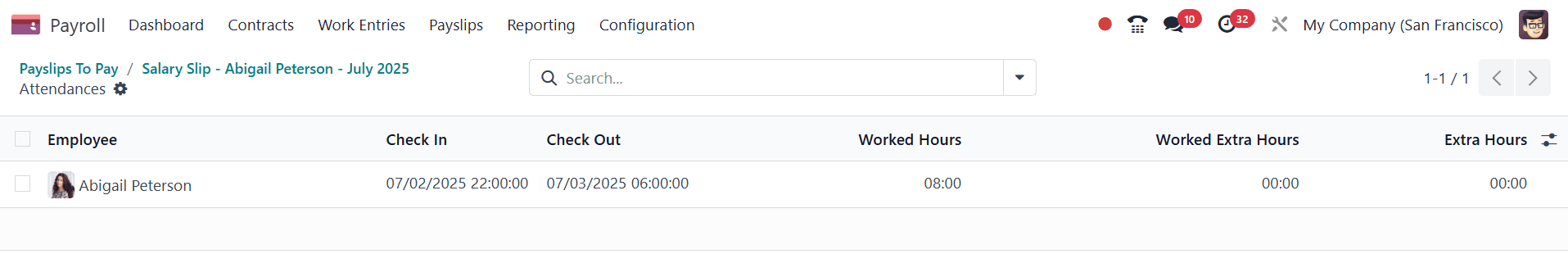 How to Manage Work Entries in Odoo 18-cybrosys